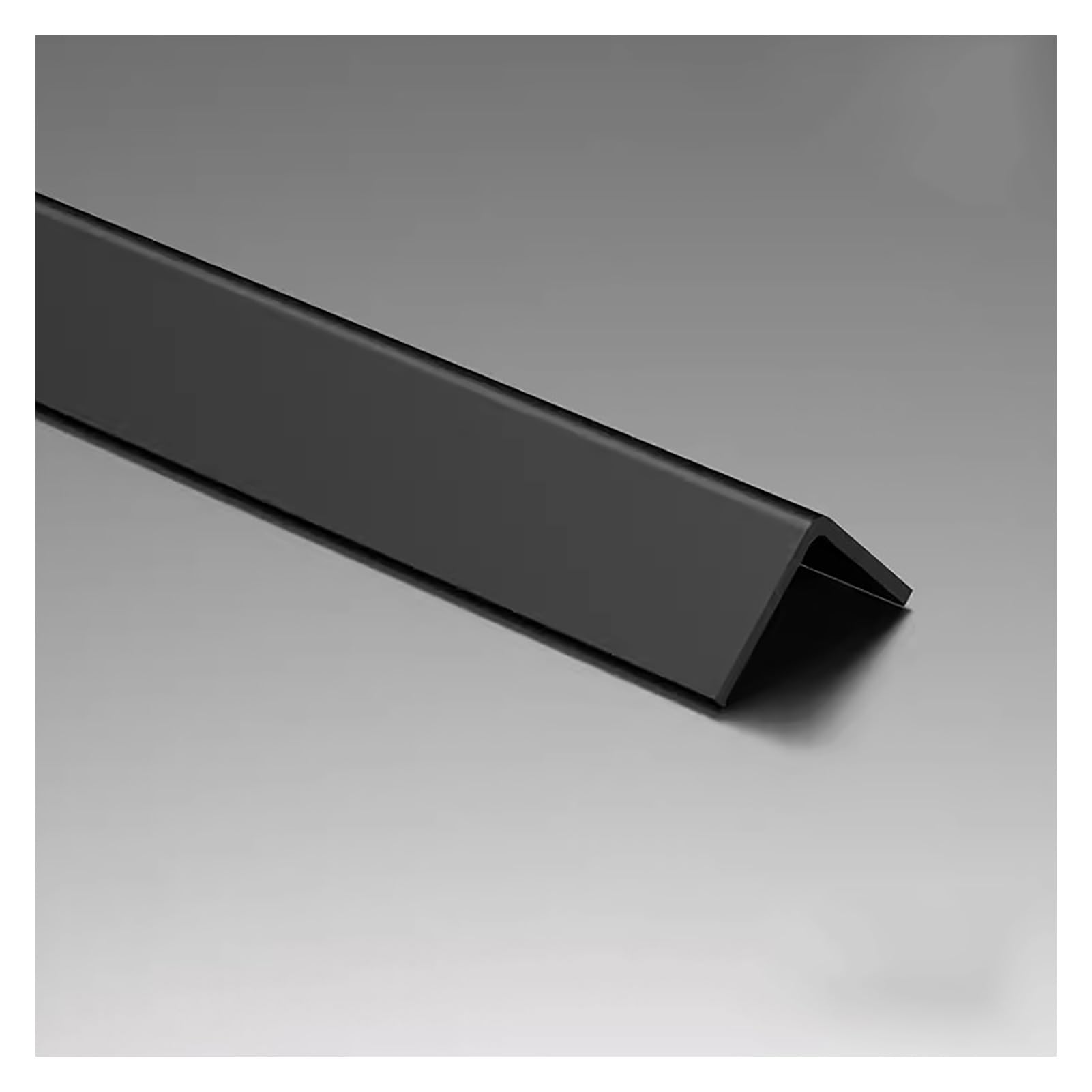 Wall Corner Protector Self Adhesive, Furniture Edge Trims, PVC Edge Protection Strips, Self-adhesive Corner Edge Banding, Safety Edges and Corner Protectors(Black,2.5x300cm/1x118in)