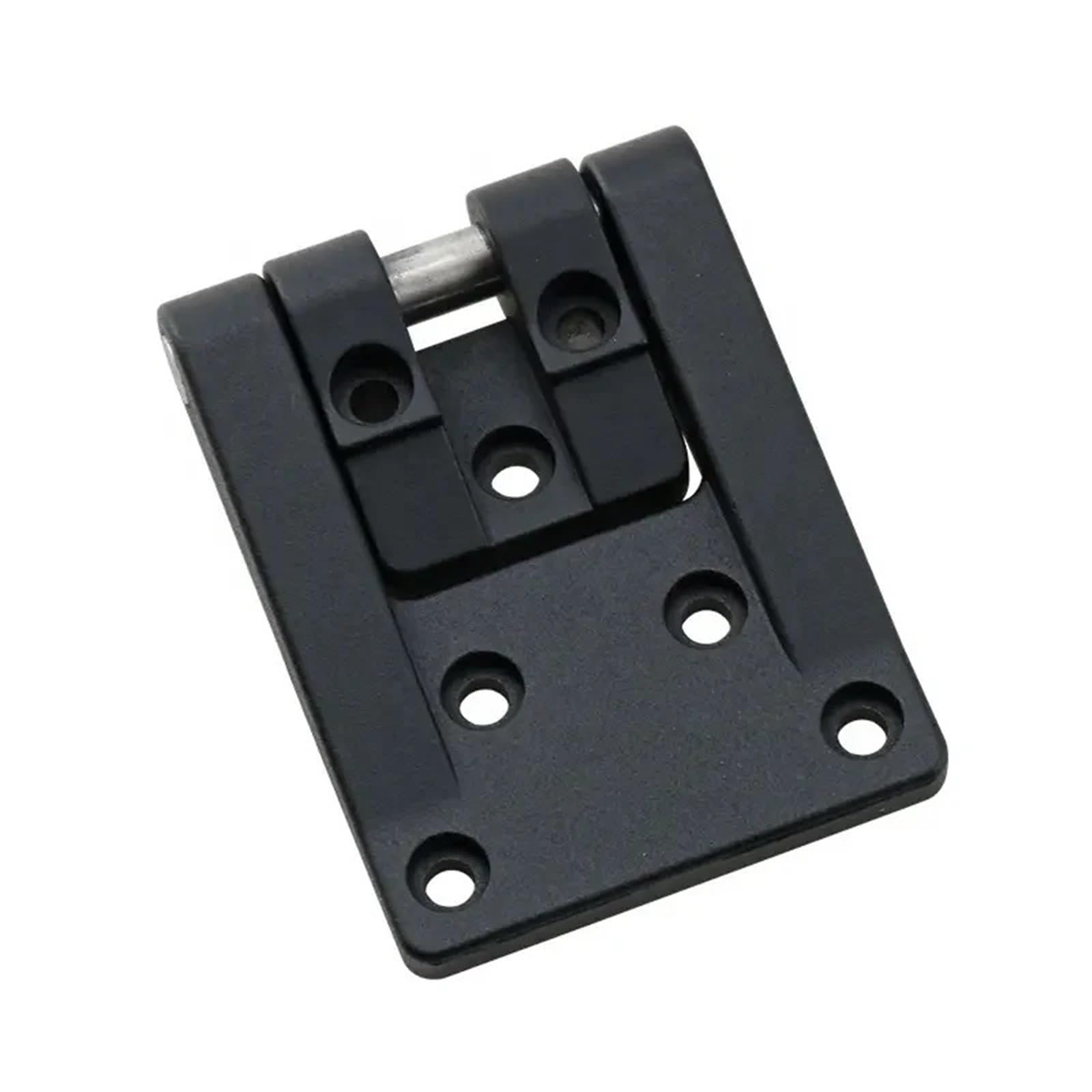 Charnière rotative anti-affaissement en zinc noir pour boîte de distribution