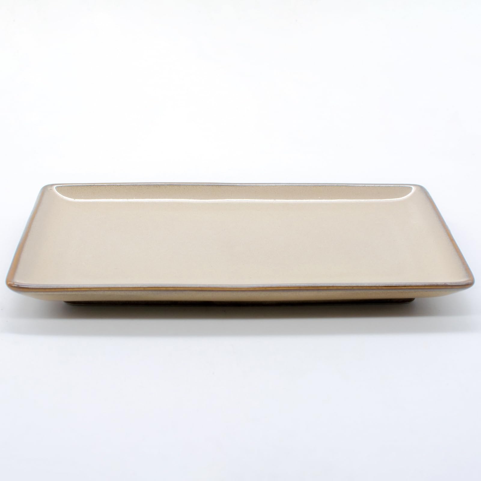 Mino Gray Long Square Plate 21cm
