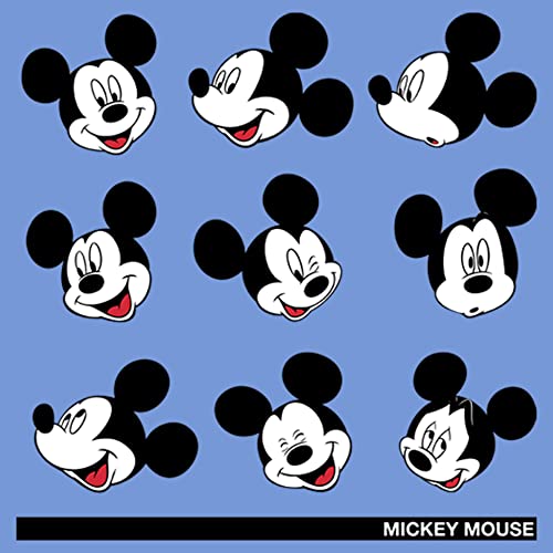 Disney Characters Mickey Expressions Boy's Performance Tee2