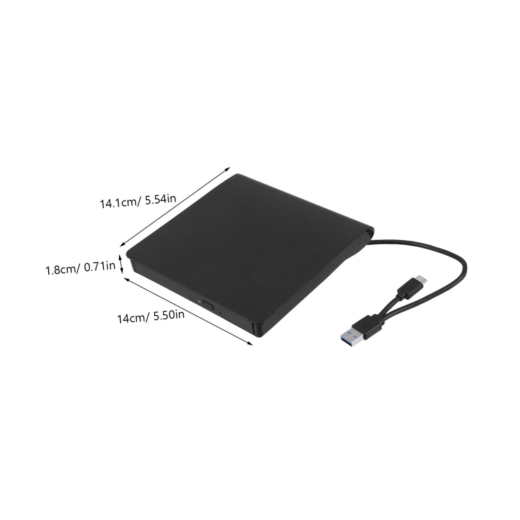 Uonlytech Unità Dvd Esterna Portatile USB Type-c per Computer e Tablet