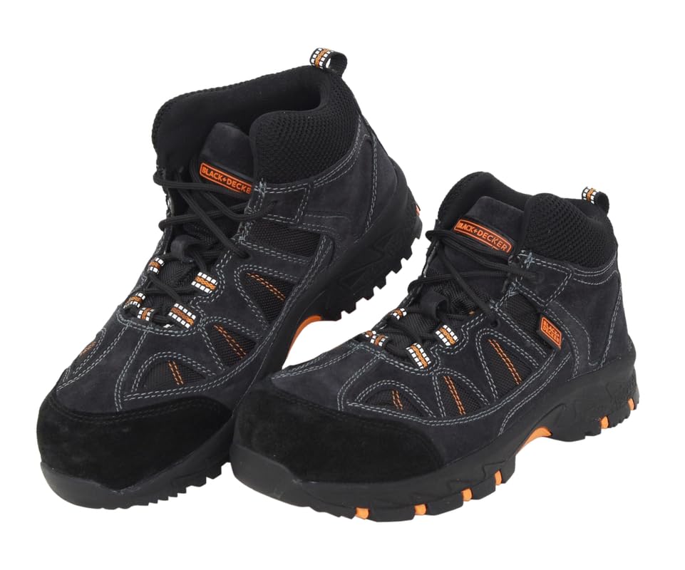 See full amazon price history chart for BLACK+DECKER High Ankle Navy Leather Safety Shoes for Men | Double Density | Fiber Toe | Antistatic & Antislip | BXWB0164IN | Size-06 BLACK+DECKER High Ankle Navy Leather Safety Shoes for Men | Double Density | Fiber Toe | Antistatic & Antislip | BXWB0164IN | Size-06 (B0C3RGHJ2Y) Amazon Price History, Amazon Price Tracker