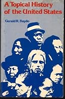 Topical History of the U S 0882730088 Book Cover