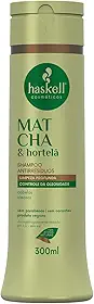 Shampoo Antirresíduos Matcha & Hortelã 300ml, Haskell