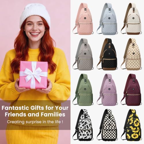 Image of Vankor Small Crossbody Purses Bags for Women Men Travel, Chest Sling Bag Women Casual Cross Body Bag for Woman Sling Backpack