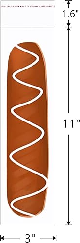 Miniatura 2 de 3 bolsas transparentes selladas con cristal de 11 pulgadas, 300 bolsas adhesivas de celofán resellables, bolsas largas adhesivas para violonchelo de