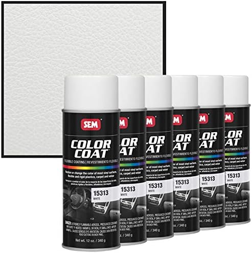 Sem Products 15313 White Color Coat - 12oz. (6)
