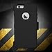 iPhone 6 Plus Case, iPhone 6S Plus Case, ToughBox [Armor Series] [Shock Proof] for Apple iPhone 6 Plus Case [with Screen Protector] [Holster & Belt Clip] (Black)