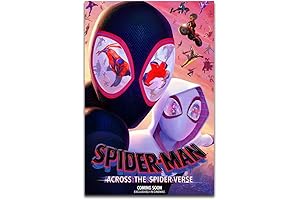 Spider-Man: Across the Spider-Verse Poster - A Vibrant Canvas of Multiversal Enchantment