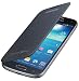 Samsung Galaxy S4 Mini Flip Cover - Black