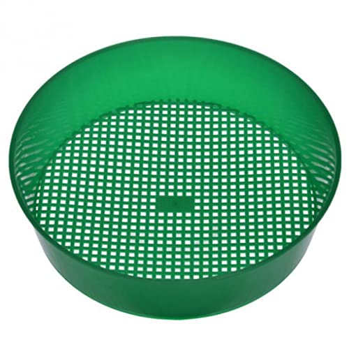 Wedhapy Garden Plastic Sieve Riddle Soil Sieve Mesh Screen Soil Sifter Gardening Tools Plastic Garden RiddleGarden Sieve Soil Sieve Mesh