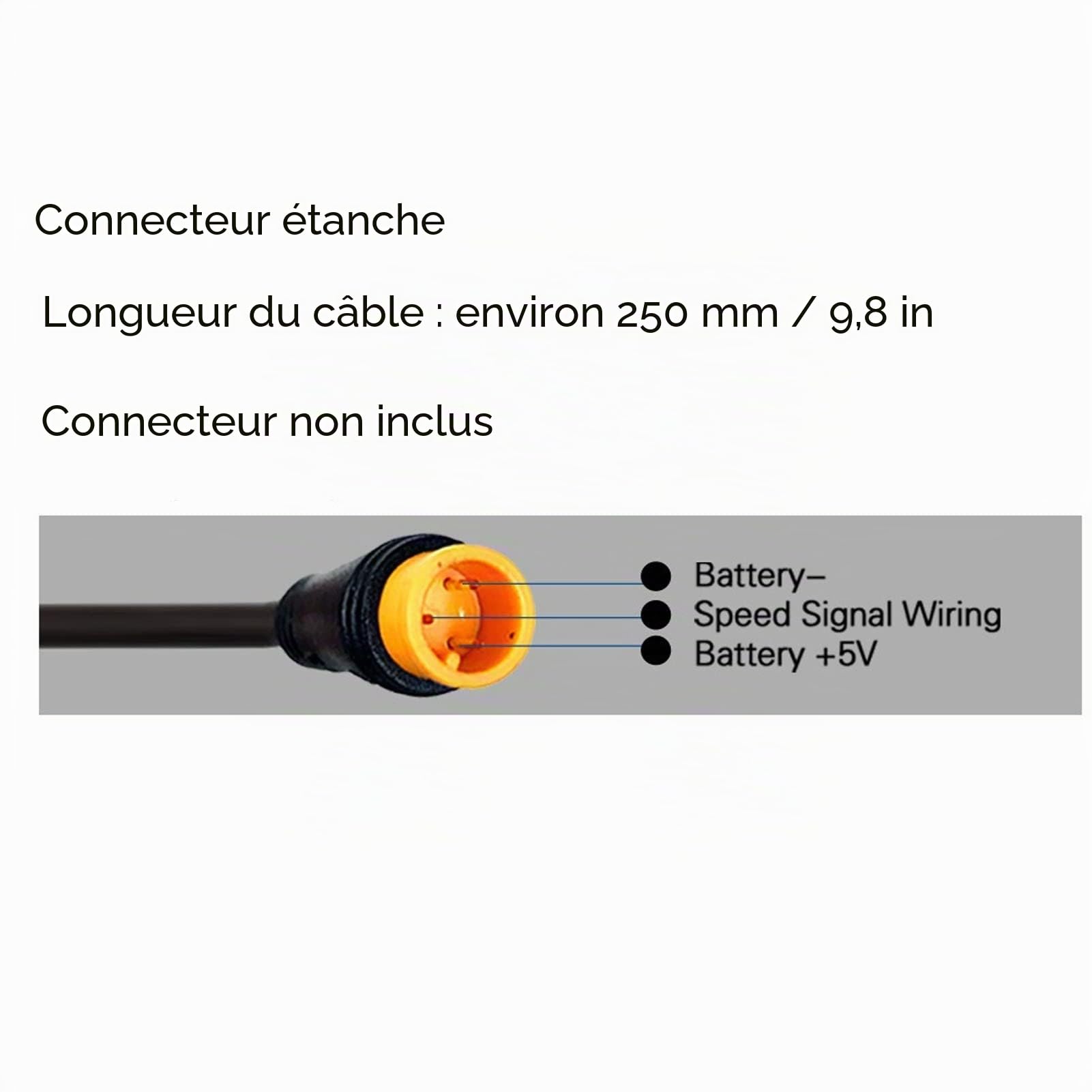 VGEBY Accélérateur de Pouce de Vélo électrique, Accélérateur de Pouce de Vélo électrique à Dégagement Rapide 109R Gauche Droite Accélérateur de Pouce de Conversion de Vélo