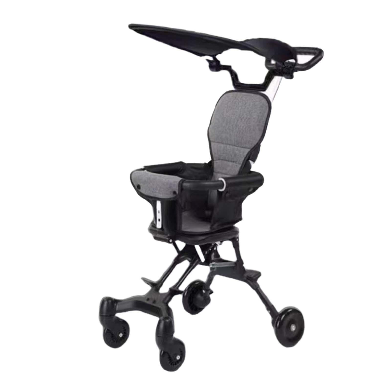 SECRET DESIRE Infant Pram Adjustable Universal Wheel Baby Pushchair for Park Trip|Strollers-picture-13