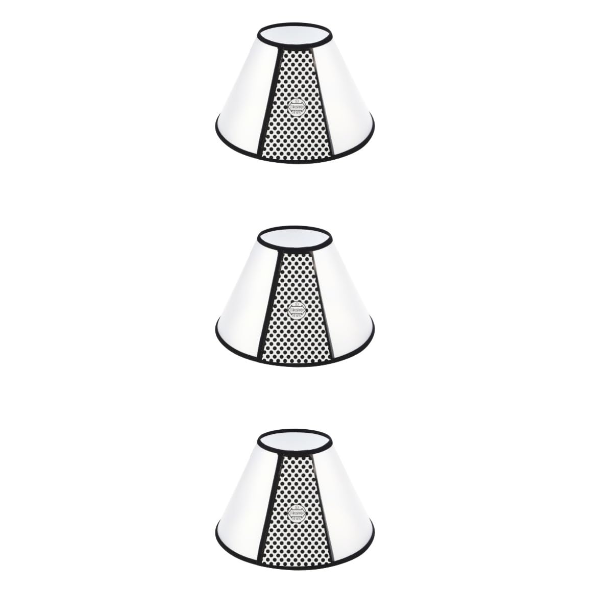 FRCOLOR 3pcs Pet Elizabeth Collar Ring Bite Scratching Dog Grooming Supplies Alternative for Dogs Accessories