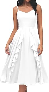 Women's Cocktail Tea Party Beach Dresses Formal Graduation Wedding Guest Chiffon Summer Evening Elegant Dress 2025