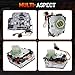 62TE Automatic Transmission Solenoid Pack Compatible with Dodge Chrysler - 2008-2020 Grand Caravan 2009-2019 Journey Ram ProMaster Pacifica Sebring Town & Country Replace#68376696AA 5078709AB