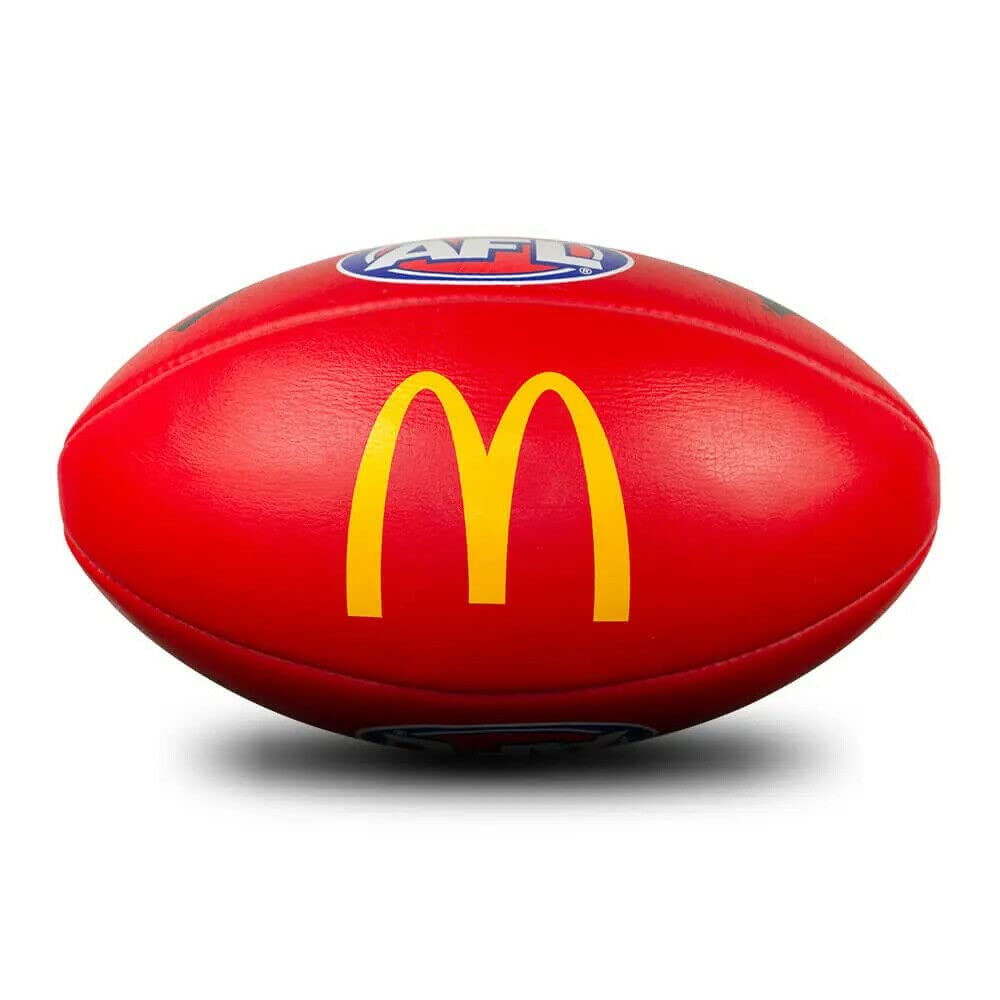 Sherrin AFL Replica Game Ball, Red, Size 5 : Amazon.com.au