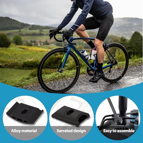 Bicycle Seatpost Head Saddle Pipe Head, Carbon Steel Bike Seatpost Screw Clamp for Seat Tube Clamp Conversion, Suitable for Single Rod Post Bikes & Bicycle Head Parts