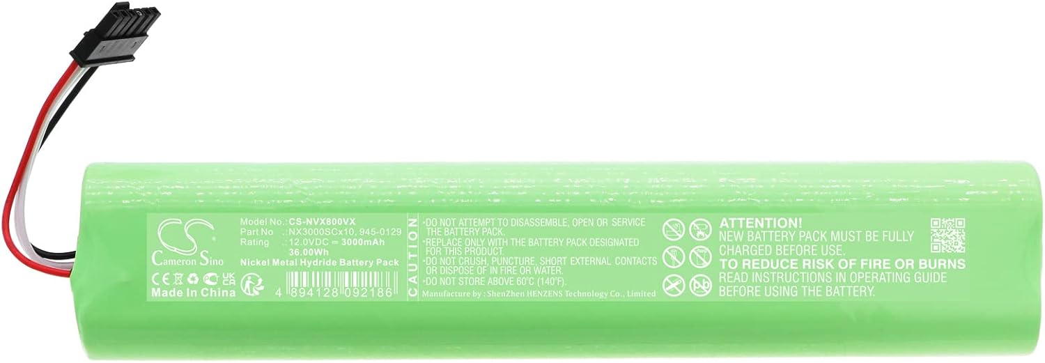 3000mAh / 36.00Wh Replace Battery for Neato 945-0179, Botvac 70e, Botvac 75, Botvac 80, Botvac 85, Botvac D75, Botvac D80, Botvac D85 PN:Neato 945-0129, NX3000SCx10