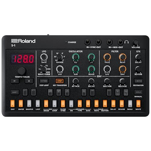 Roland AIRA Compact S-1 Tweak Synth | Ultra-Portable Micro Polysynth with Advanced Tools | D-Motion...