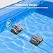 (2026 Upgrade) Cordless Robotic Pool Cleaner, 180 Mins Runtime Robotic Pool Vacuum for Inground Pools, Wall & Waterline Climbing Automatic Pool Vacuum with Sonar Navigation, Pool Up to 2150 Sq.ft