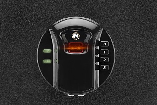 BARSKA AX12476 Quick Access Keypad Biometric Fingerprint Security Safe Box 0.46 Cubic Ft - Thumbnail 7