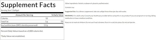 Miniatura 2 de Swanson Lecitina de soja sin OMG 1.2 G 90 SGEL