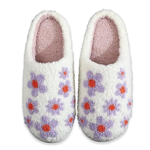 Image of Evil Eyes Cowboy Hat Slippers cute Warm Cozy House Shoes Soft Plush Fuzzy Slippers for Women Men