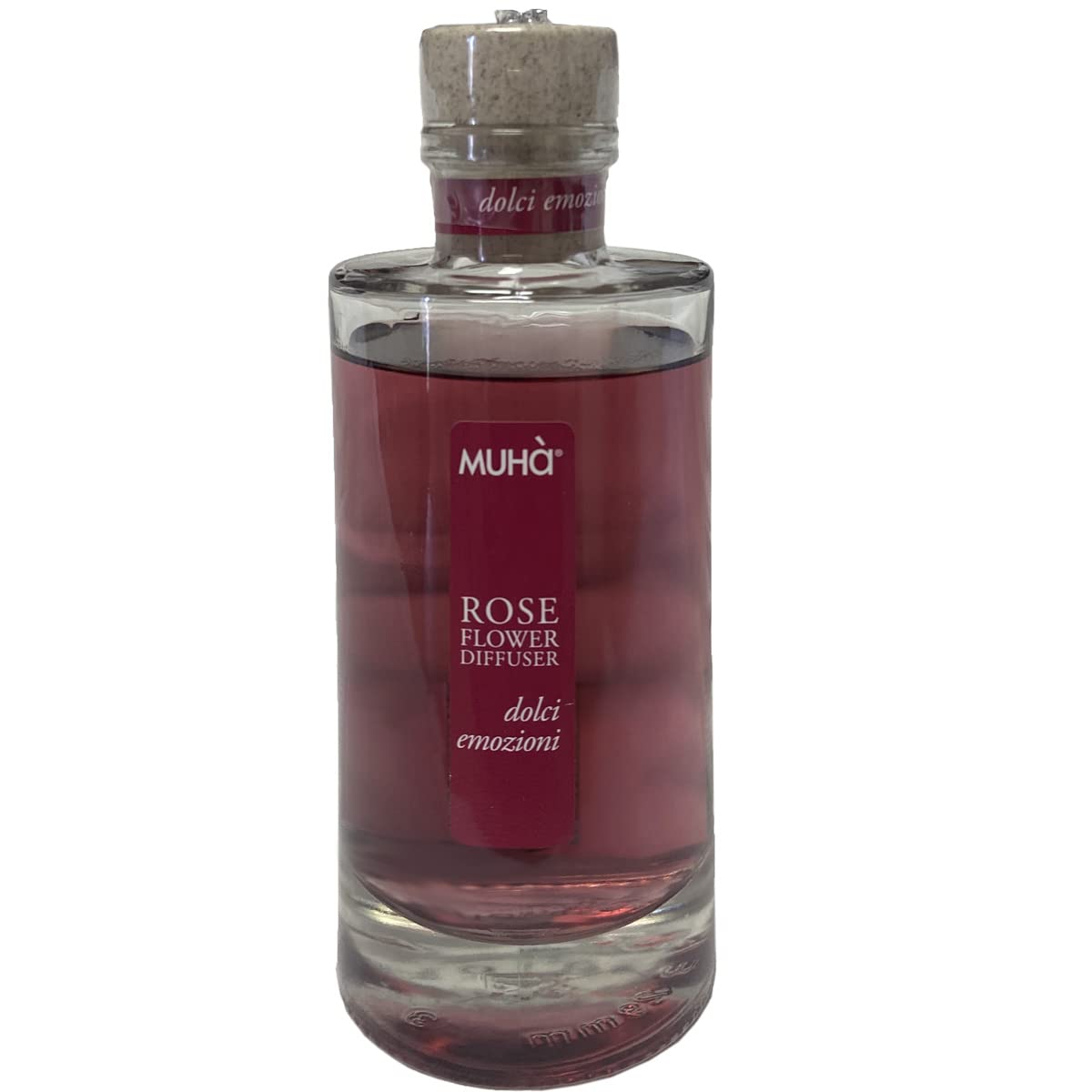 Byour3- Profumatore per Ambienti con Bastoncino in Legno di Betulla Diffusore Essenza Profumo Elegante Fragranza A Lunga Durata Casa Bagno Ufficio Armadio (Rose Dolci Emozioni, 200 ml)
