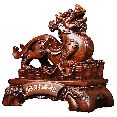 Statue Pi Yao cadeau de pendaison de crémaillère pour la chance