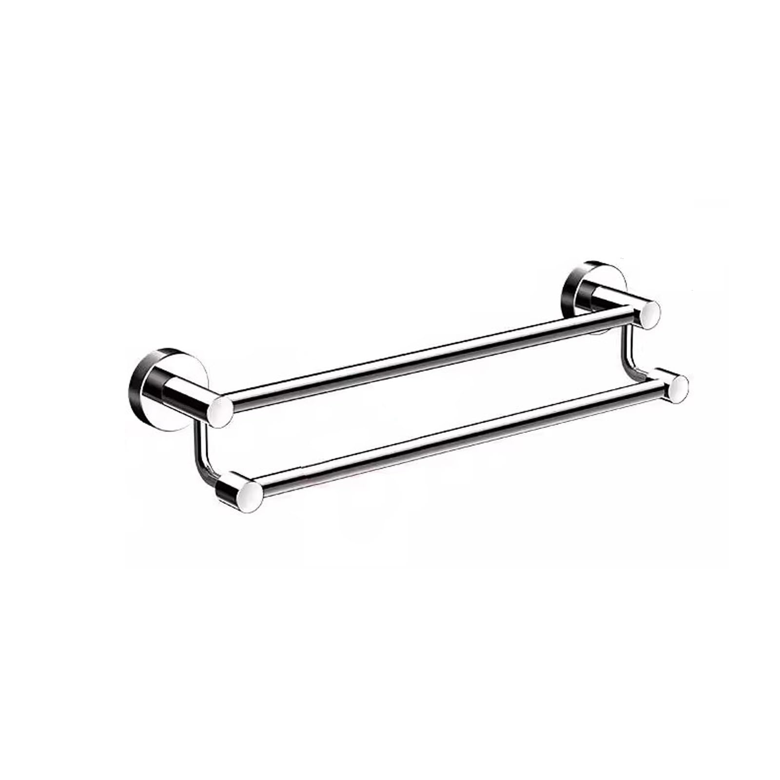 Toalleros de Baño, Toallero de Pie, Fabricado en Acero Inoxidable 304, Este Diseño de Doble Barra Combina Almacenamiento y Estética(90cm/35in)