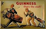  Guinness Golf Blechschild Schild Blech Metall Metal Tin Sign 20 x 30 cm