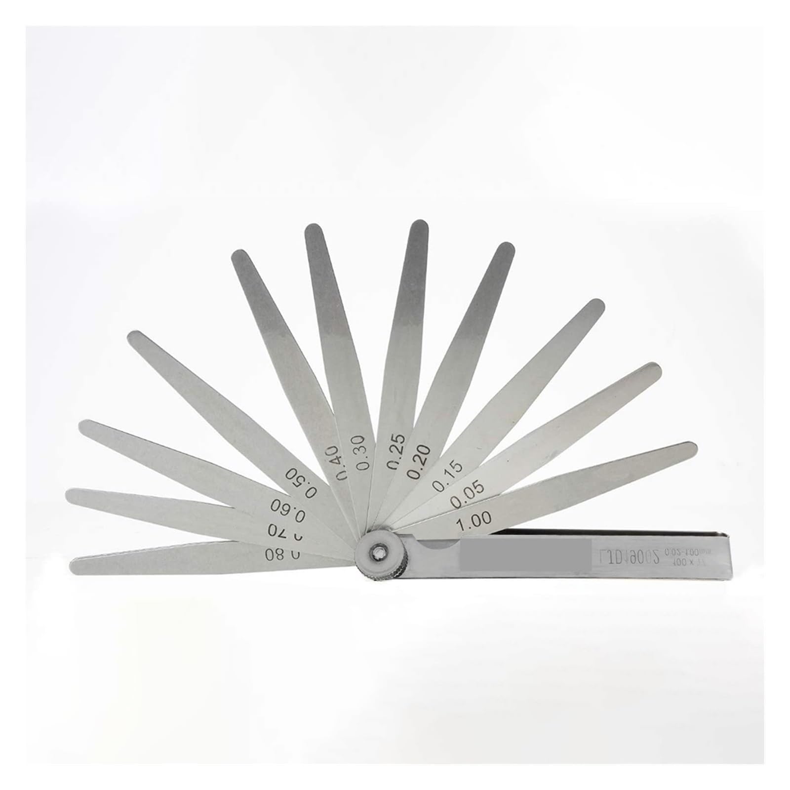 Cfwwsaq 88Mm 32 Blades Feeler Gauges, Feeler Gauges 0.02-1.00Mm Metric Feeler Gauge Foldable Thickness Gap Metric Filler Feeler Gauges For Measurements Tool(88Mm 32 Blades)