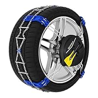 MICHELIN FAST GRIP Schneekette 90 | Mit Schnell-Befestigungssystem | Reifen Schneeketten | 2 Stück