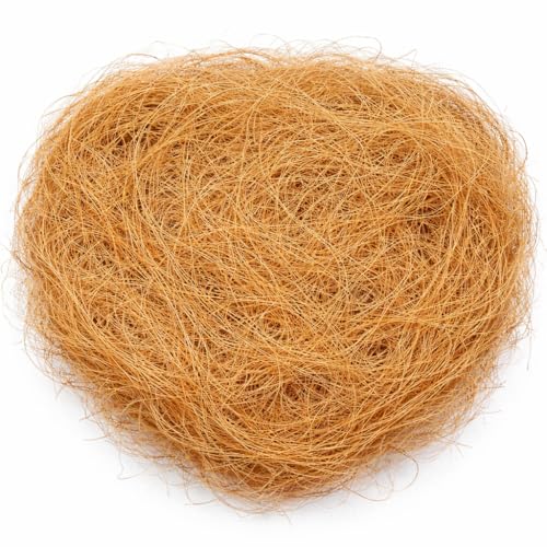 Image of Myla Organics (500 GRAM) Natural Coconut Fiber (Coco Fibre) for Plants & Bird Nest | Coir Fiber for Gardening & Bird Nesting Material | Organic, Chemical-Free, Eco-Friendly- (Pack of 500 gram)