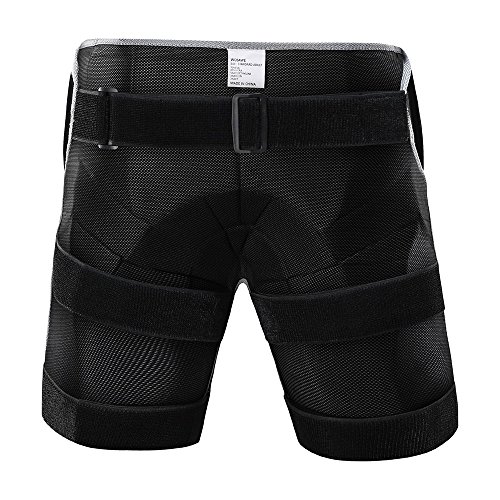 Lixada EVA Paded Hip Butt Proteção Calças Curtas Shorts de Impacto Ajustável Protective Gear Guard P