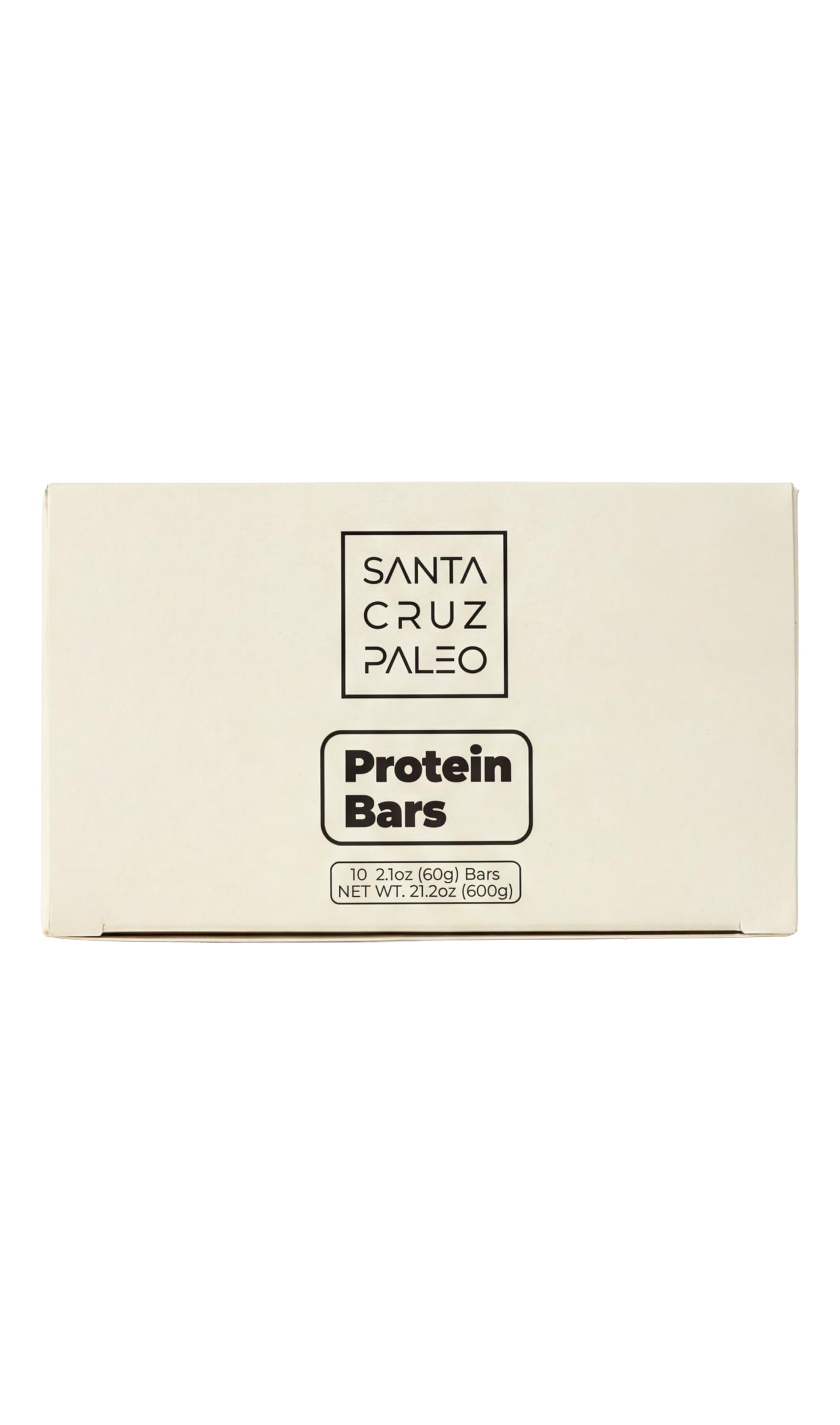 Santa Cruz Paleo Protein Bar – 20g Grass-Fed Whey & Collagen Protein – Wildflower Honey Sweetened, No Seed Oils, High Protein Snack Bar (Vanilla Flavor, Pack of 10) — view 5