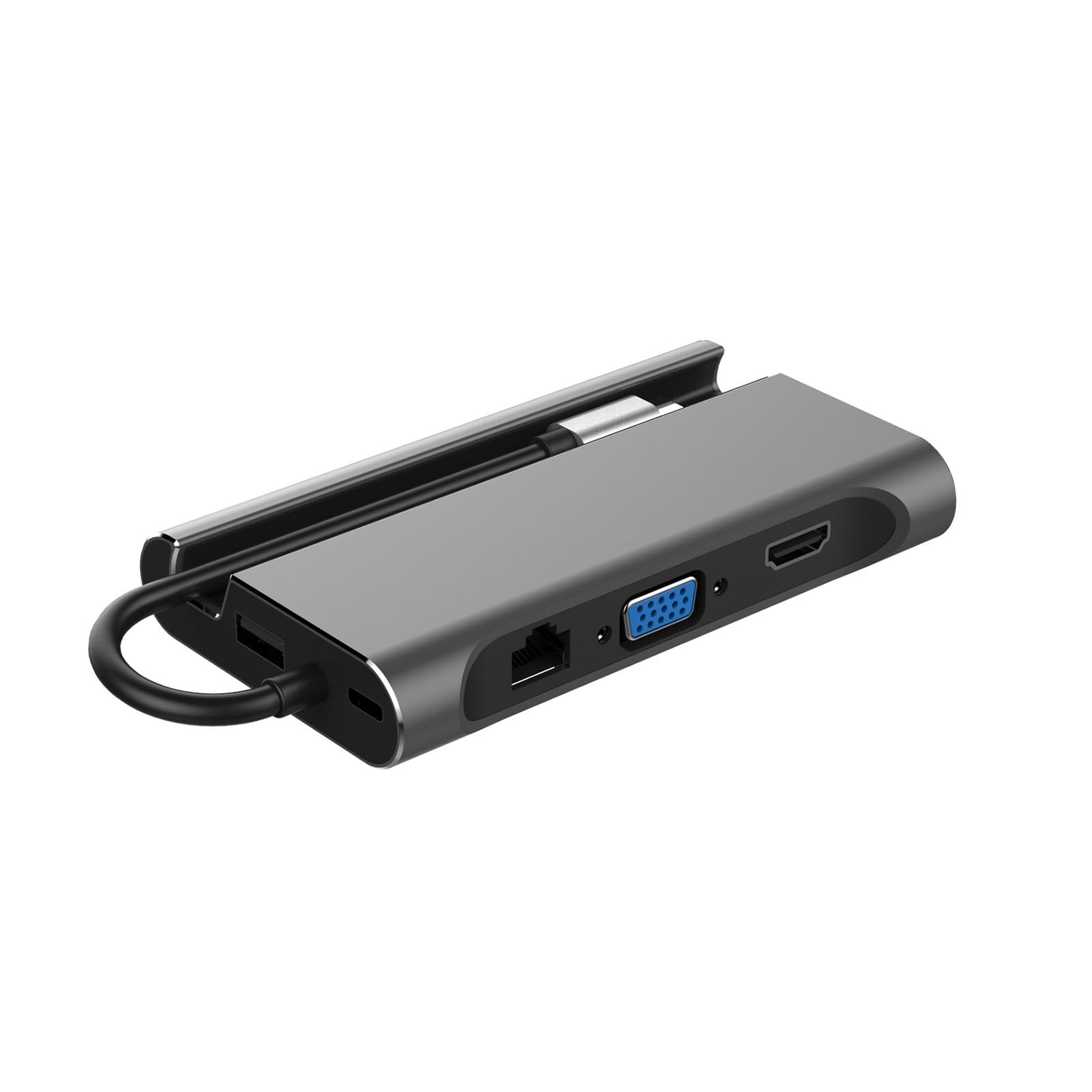 Stacja dokująca USB 3.0 do telefonu komórkowego typu C, stacja dokująca 8 w 1, stacja dokująca do laptopów z trzema wyświetlaczami, adapter kompatybilny z HP, Dell, stacja dokująca USB