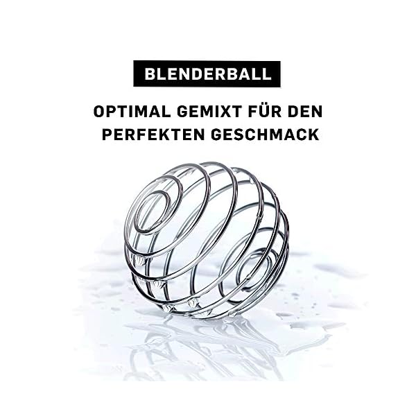 BlenderBottle ProStak Protein Shaker mit BlenderBall mit 2 Container 150ml und 100ml, 1 Pillenfach, optimal für Eiweiß… – Bild 6