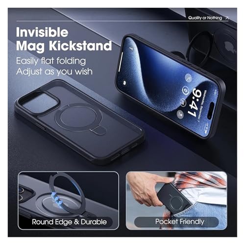 Coque iPhone 14 Pro Max magnétique pour appels vidéo - 2