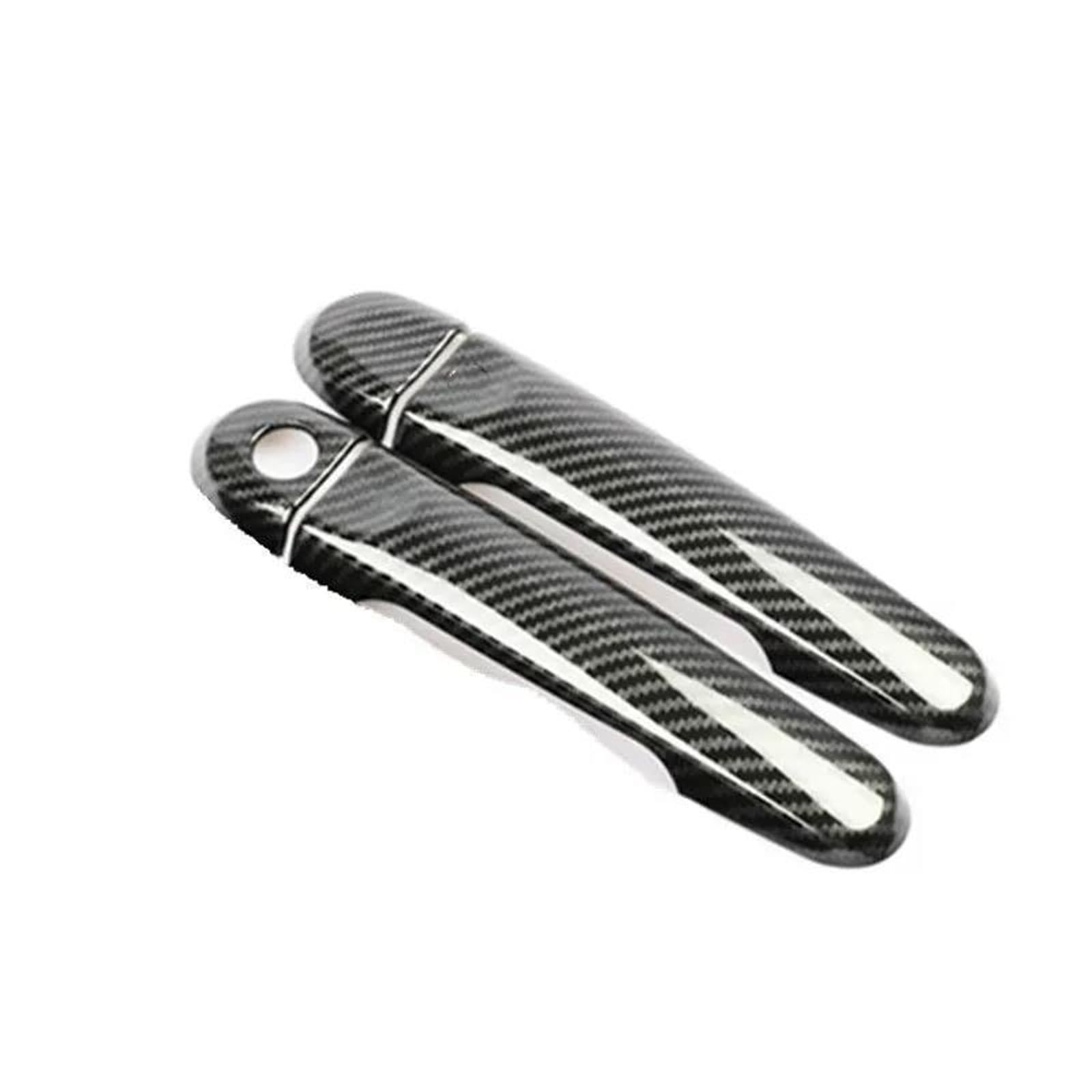 Noheeu Style1 For Infiniti Esq 2010-2019 Chrome Carbon Fiber Door Handle Covers Accessories Stickers Car Styling Decal(Style1)