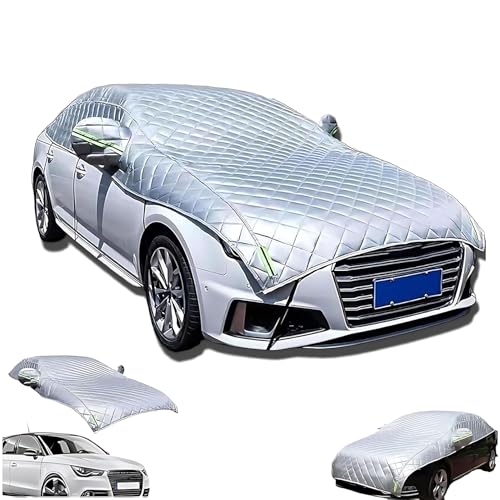 Padded Car Covers for Hail, Hail Protector Car Cover SUV, Car Cover Hail Protection Padded, Durable Half Hail Blanket for Sedan/SUV