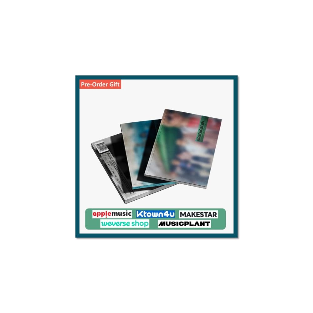 [Exclusive weverse shop POB] CORTIS GREENGREEN [Photobook Ver.] The 2nd EP Album