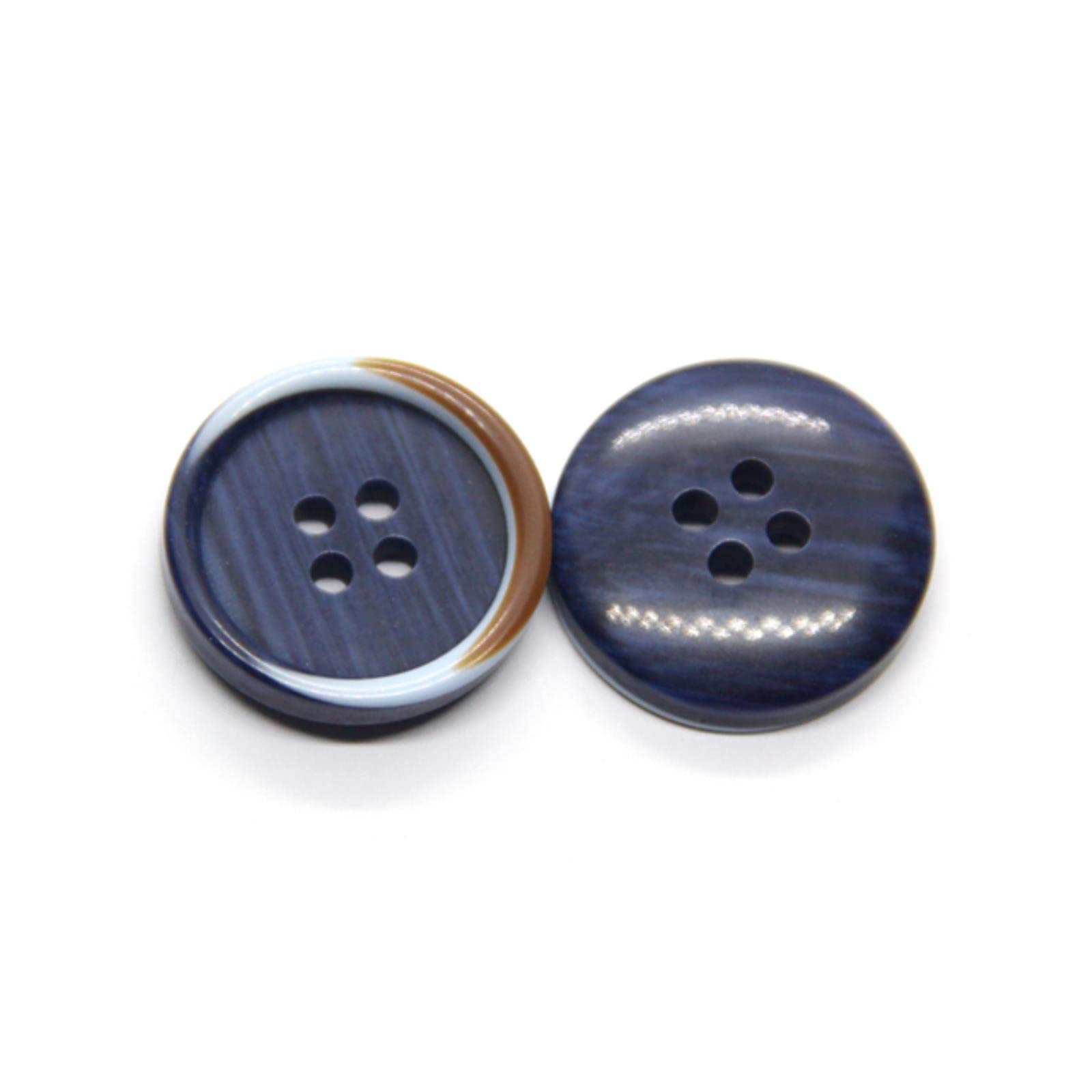 Boutons de rechange marron 20mm pour réparer veste et pantalon