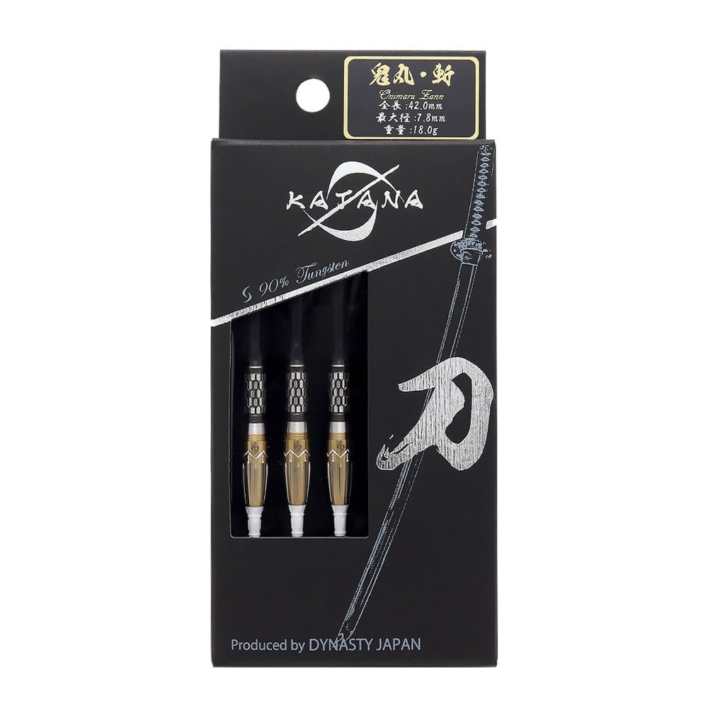 【週末限定価格】 名刀 鬼丸・斬 18g ダーツ バレル ダーツセット ダーツ > ソフトダーツ > ブランド【タ行】 > ダイナスティー