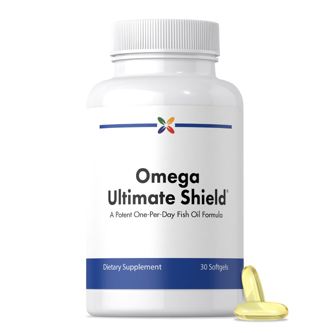 Stop Aging Now - Fish Oil Omega 3 Supplement - Supports Heart Health - 1,400 mg with EPA and DHA - 30 Softgels