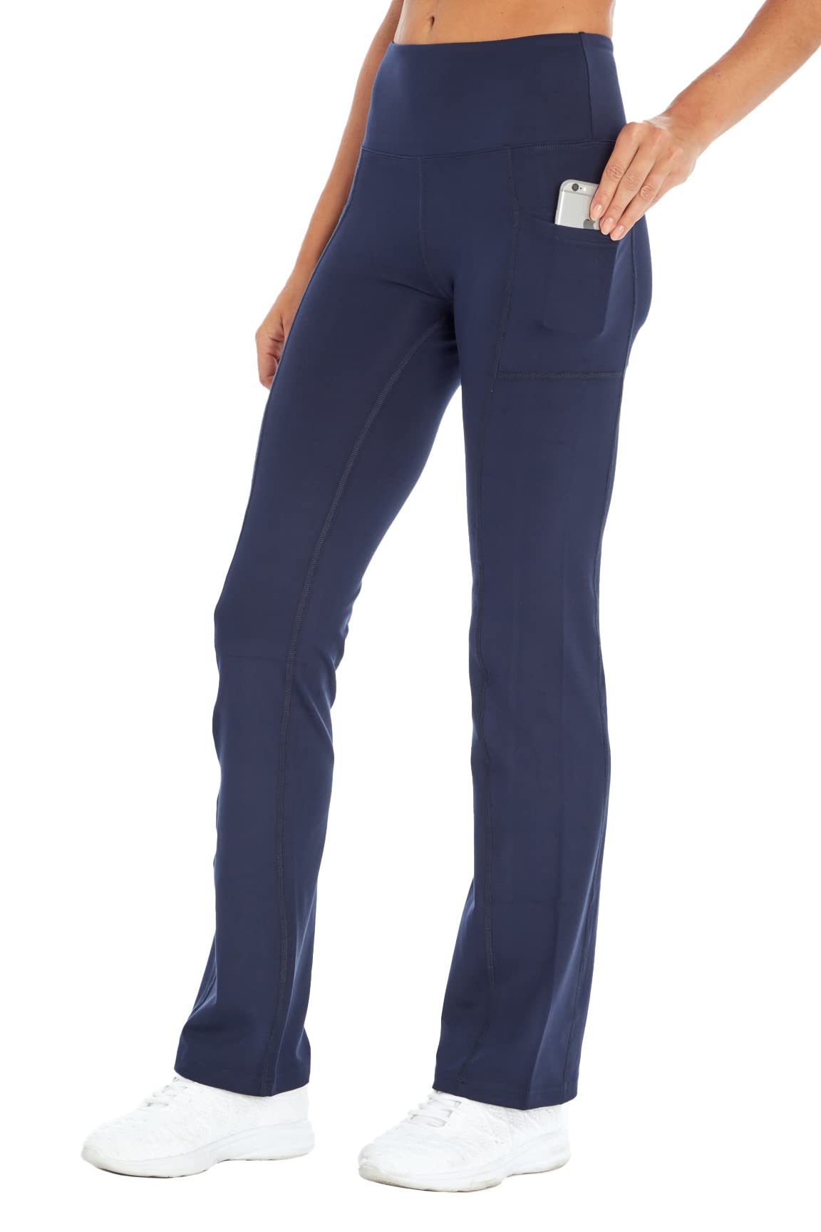 Bally Total FitnessWomen's High Rise Pocket Slim Bootcut Pant