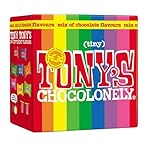 Tony's Chocolonely Tiny Tony's Gift Box - 180g Mini Chocolate Mix To Share, 8 Different Flavours, Individually Wrapped, Vegetarian, Belgian Fairtrade Chocolates