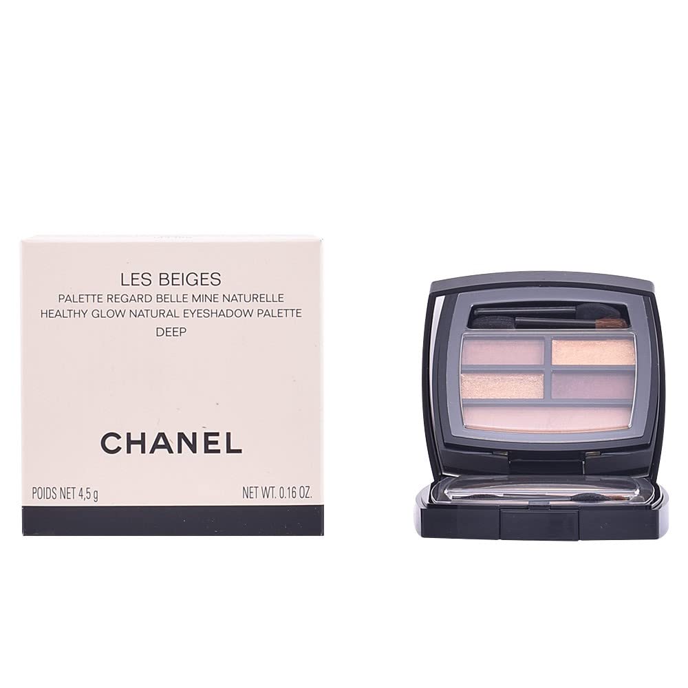 Les Beiges Healthy Glow Natural Eyeshadow Palette - Deep by Chanel for Women - 0.16 oz Eye Shadow