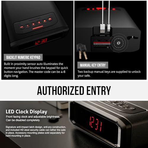 Image of VAULTEK DS2e Smart Station Essential Model with Digital Keypad + Auto Open Drawer + Charging Ports